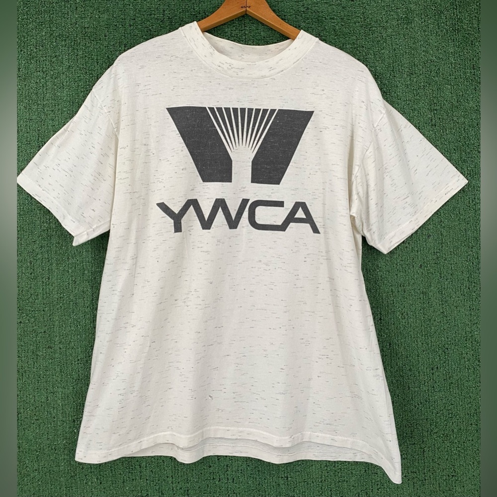 Vintage 90’s YWCA Distressed Single Stitch T-Shirt Men’s Size Large